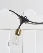 Glow Solar Hanging String Lights