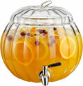 Glass Pumpkin Drink Dispenser 2 Gallon | Fall, Halloween & Thanksgiving Party