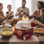 Glass Pumpkin Drink Dispenser 2 Gallon | Fall, Halloween & Thanksgiving Party
