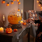 Glass Pumpkin Drink Dispenser 2 Gallon | Fall, Halloween & Thanksgiving Party