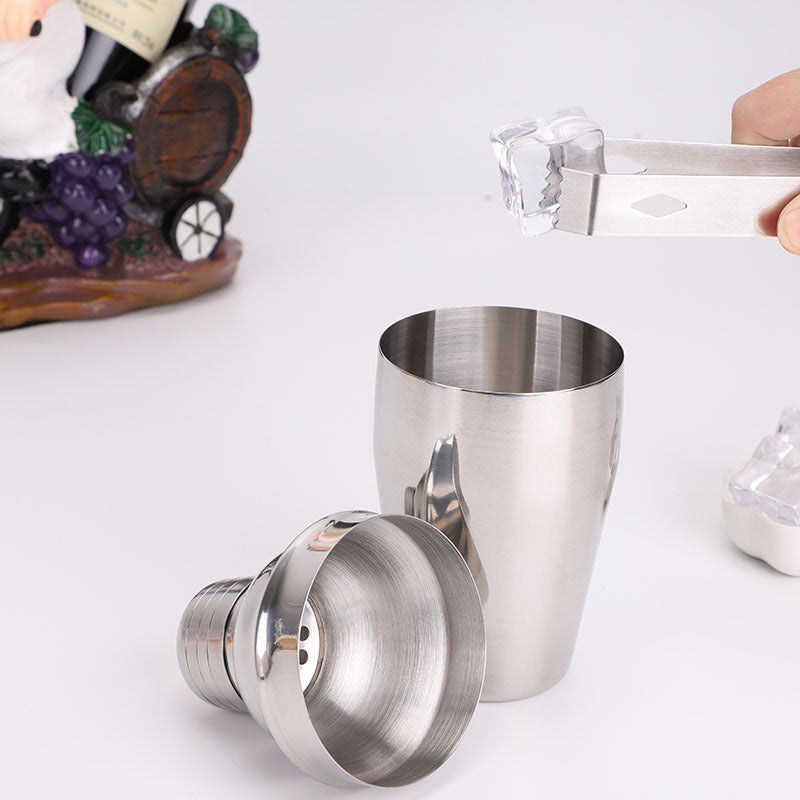 8-Piece Stainless Steel Cocktail Shaker Set