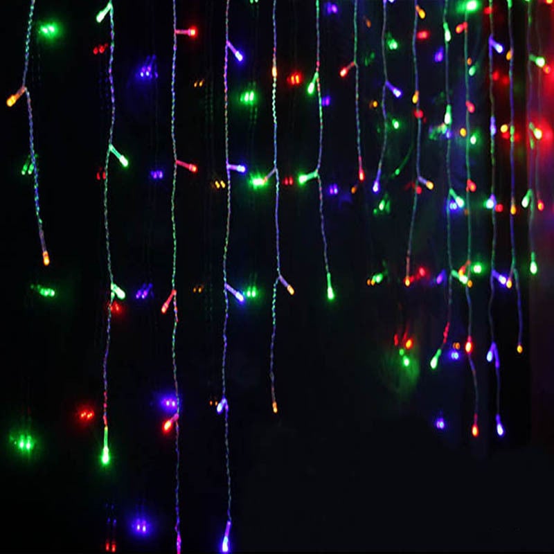 LED Starry Icicle Light String