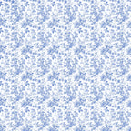 Bottle Wrap Grandmillenial Blue Floral - Prosecco Collection